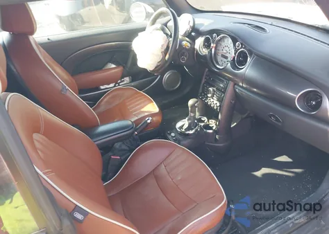 2007 Mini Cooper S z USA, uszkodzony, nr VIN WMWRH33587TL94250